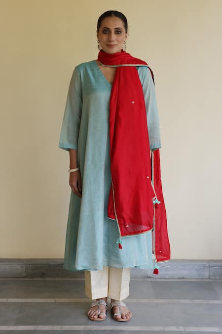 Apeksha Jain Label Saanjh A-Line Kurta Set