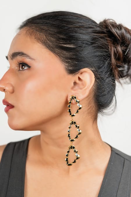 Bauble Bazaar Catwalk Echo Dangler Earrings 