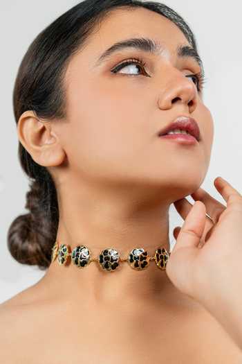 Bauble Bazaar Love Me Wild Choker Necklace 