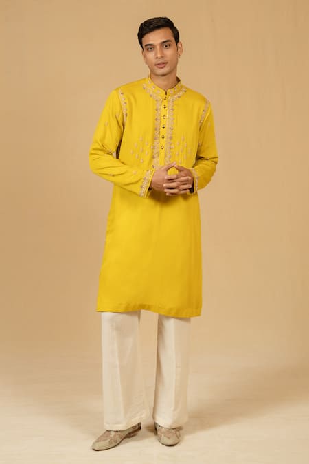Gaurav katta Zardozi Embroidered Kurta Set