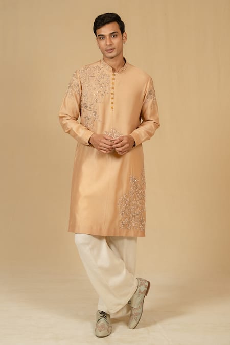 Gaurav katta Zardozi Embroidered Kurta & Pant Set