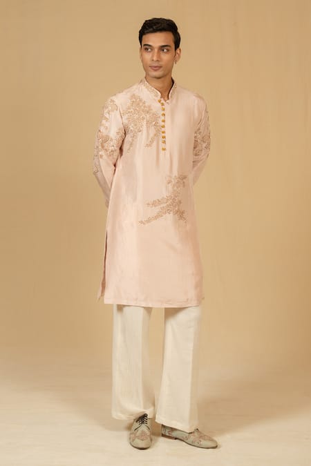 Gaurav katta Zardozi Embroidered Kurta & Pant Set
