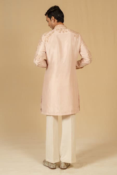 Gaurav katta Zardozi Embroidered Kurta & Pant Set