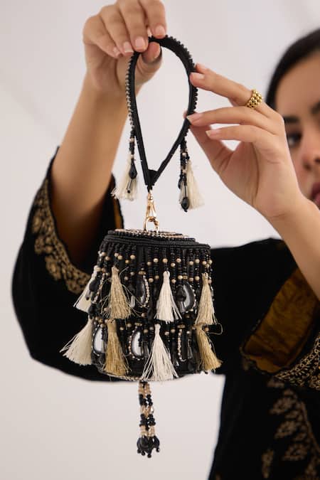 FOREVER NOOR Noah Sienna Mini Bucket Bag 