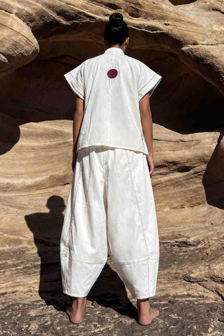 Anmol Kakad Mul Mul Stretch Cotton Shirt Pant Set 