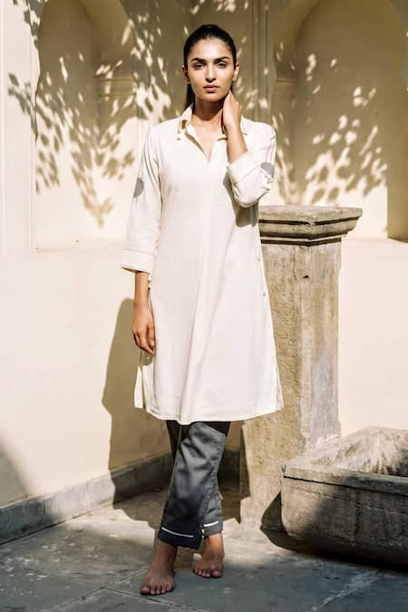 Anmol Kakad Mul Mul Cotton Kurta Set 