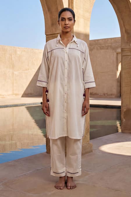 Anmol Kakad Mul Mul Cotton Kurta Set 