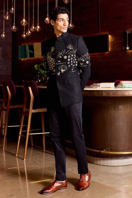 Sahil Kochhar Pivesh Embroidered Bandhgala 