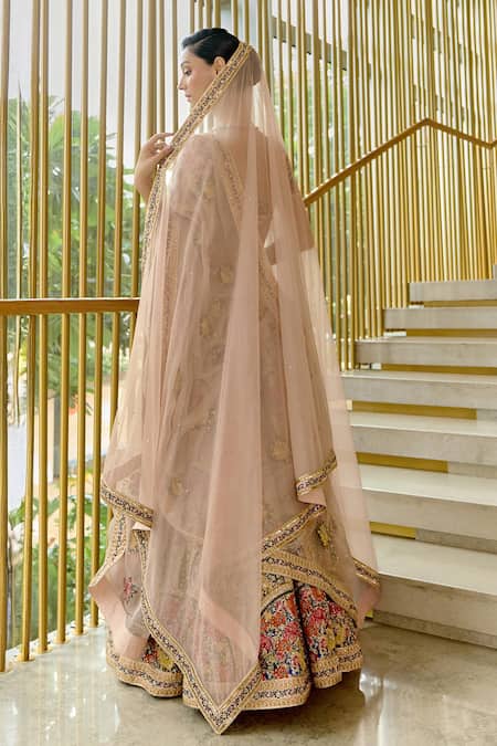 Sahil Kochhar Ridhav Embroidered Lehenga Set