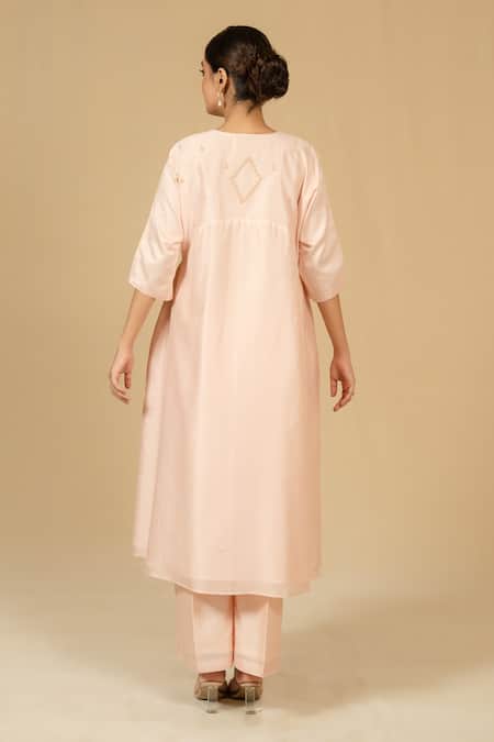 Gaurav katta Embroidered Straight Kurta & Pant Set