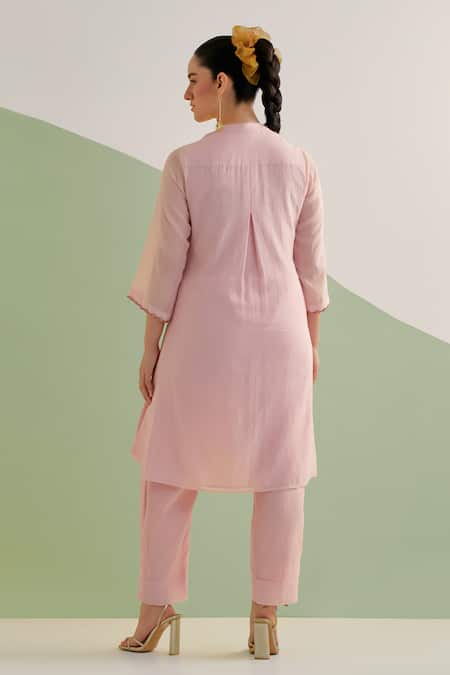 Brahmand By Vertika Kalra Hand Embroidered Kurta Set 