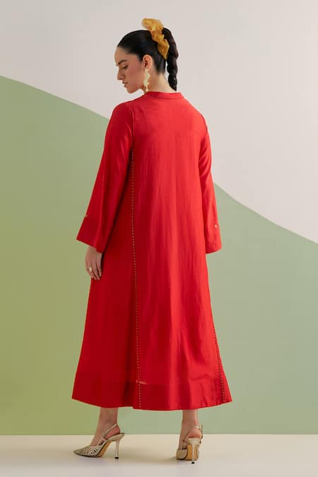 Brahmand By Vertika Kalra Hand Embroidered Dress 