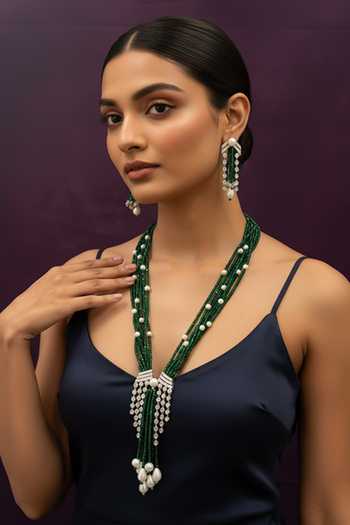 Minaki Beaded Necklace Set 