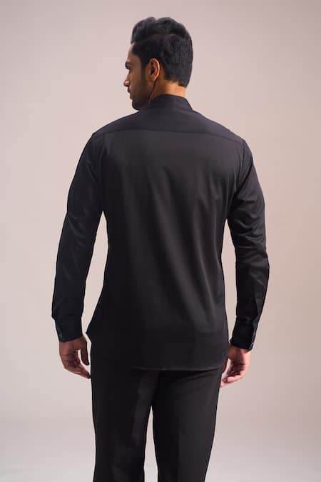 Rohit Bal Thread Placement Embroidered Shirt 