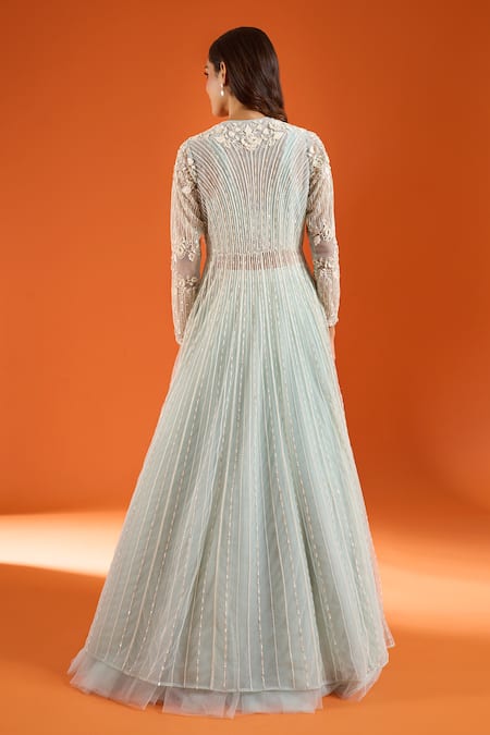 COUTURE BY NIHARIKA Embroidered Jacket Lehenga Set 