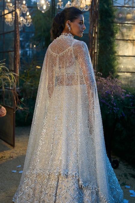 Seema Gujral Tonal Embellished Lehenga Set 