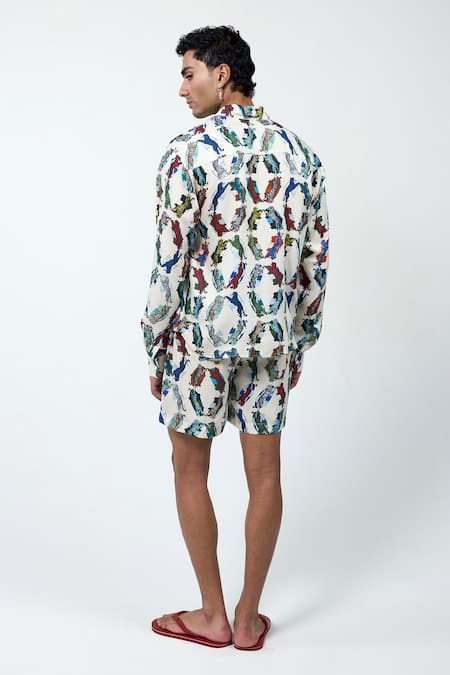 Triune Tiger Cosmo Play Print Shirt 