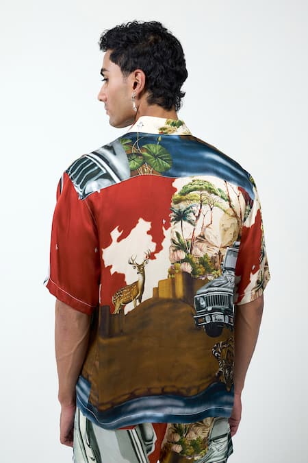 Triune Ranthambore Safari Printed Shirt 