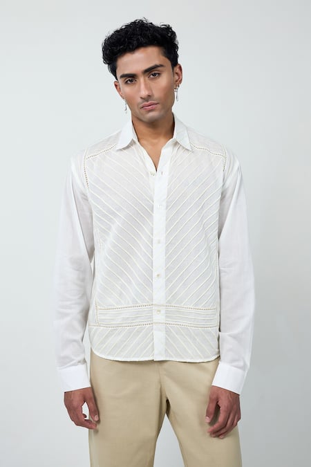 Triune Tucked Tails Shirt 