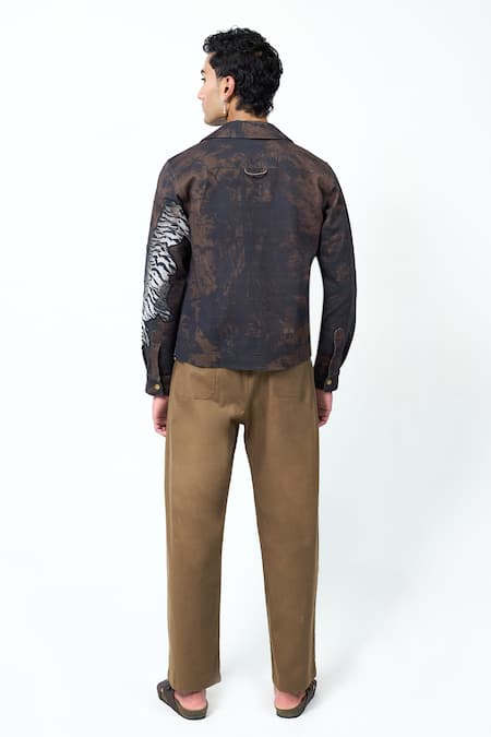 Triune Wild Patch Embroidered Jacket 