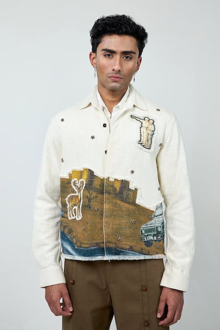 Triune Ranthambore Embroidered Jacket 
