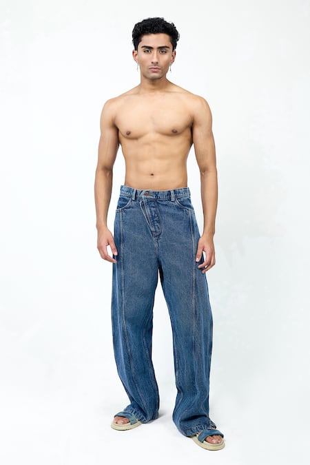 Triune Tilt Toe Cut Denim Jeans 