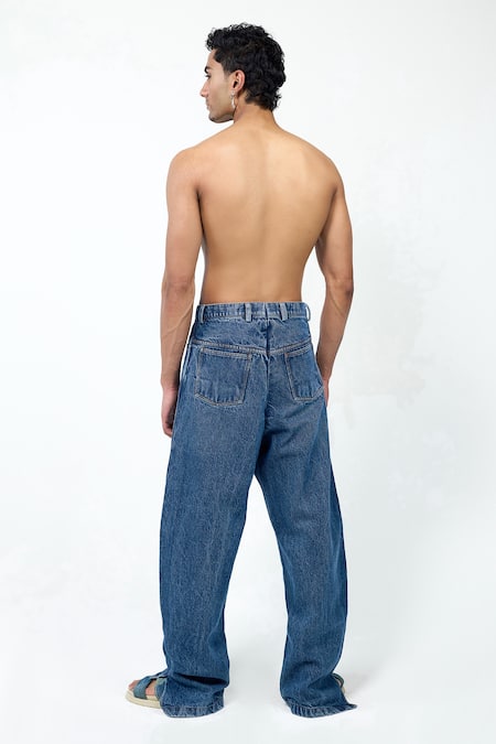 Triune Tilt Toe Cut Denim Jeans 