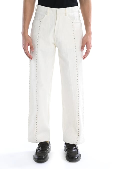 Triune Wrangler Embroidered Pant 