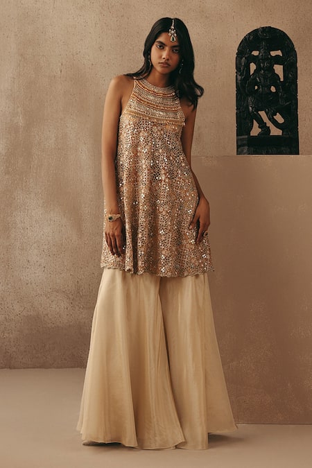 Twenty Nine Pleated & Flared Palazzo 