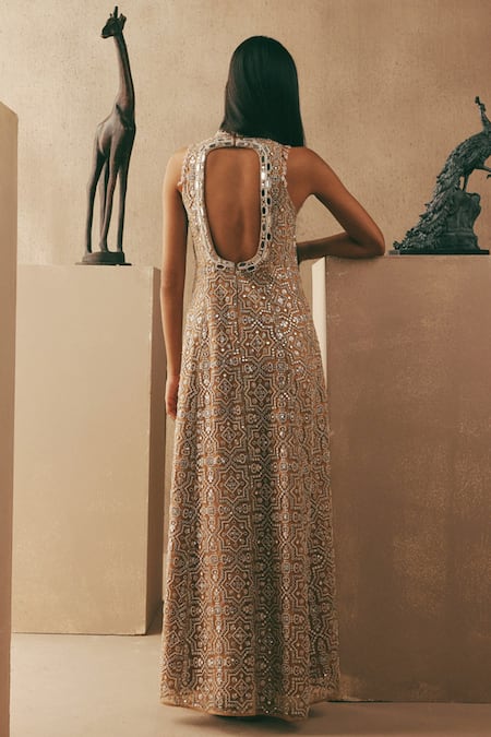 Twenty Nine Mirrorwork Maxi Dress 