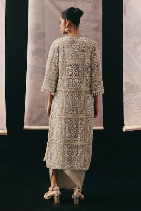 Twenty Nine Shimmer Lycra Cropped Top 