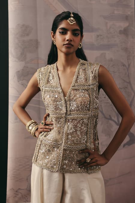 Twenty Nine Mirrorwork Beadwork Jacket 