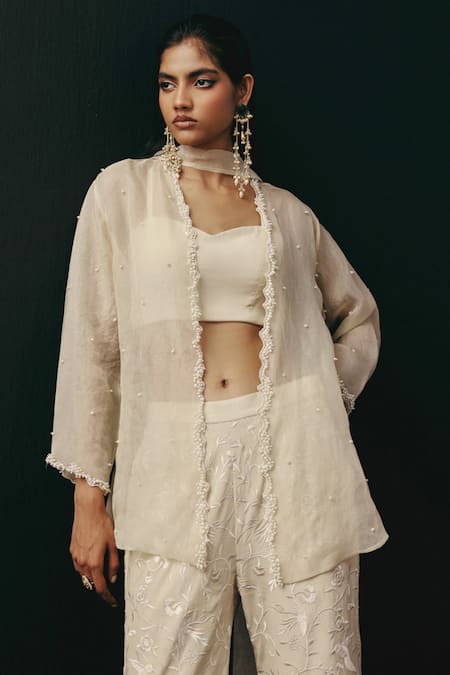 Twenty Nine Crepe Silk Bandeau Top  