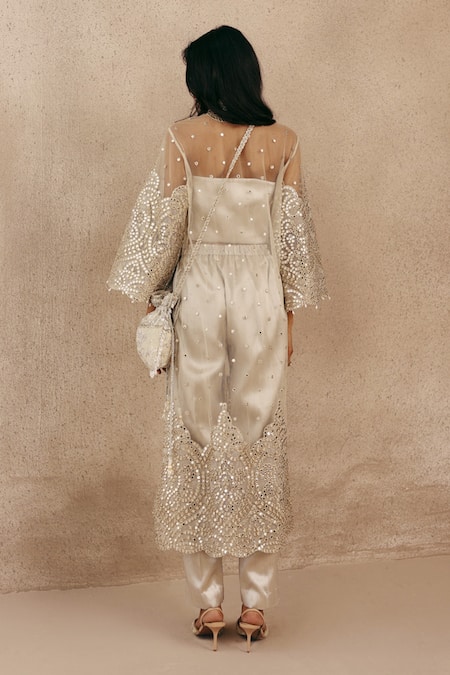 Twenty Nine Mirror Embellished Kurta  