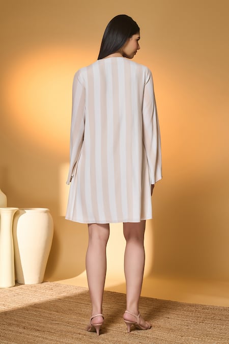 Masaba Dinner At Dusk Embroidered Dress 