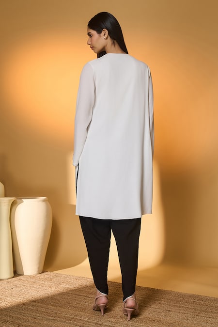 Masaba Totem Pod Crepe Silk Kurta & Pant Set 