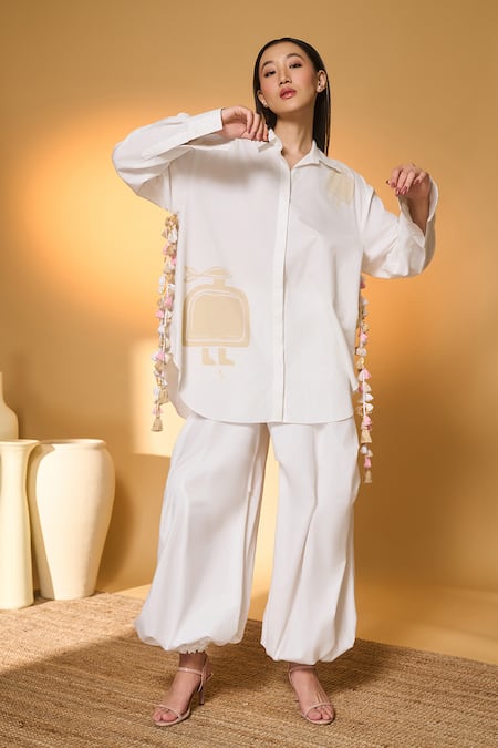 Masaba The Island Keeper Shirt & Pant Set 