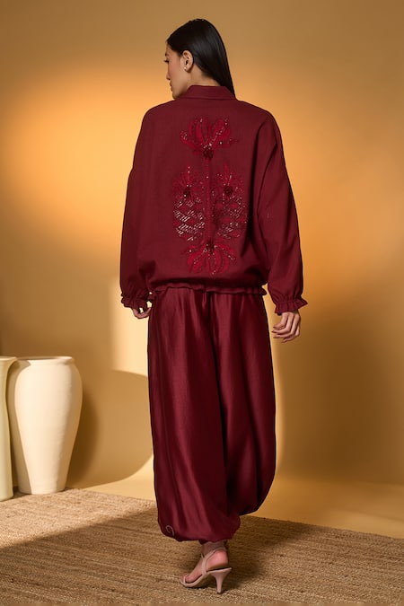 Masaba Pine Code Jacket & Pant Set 