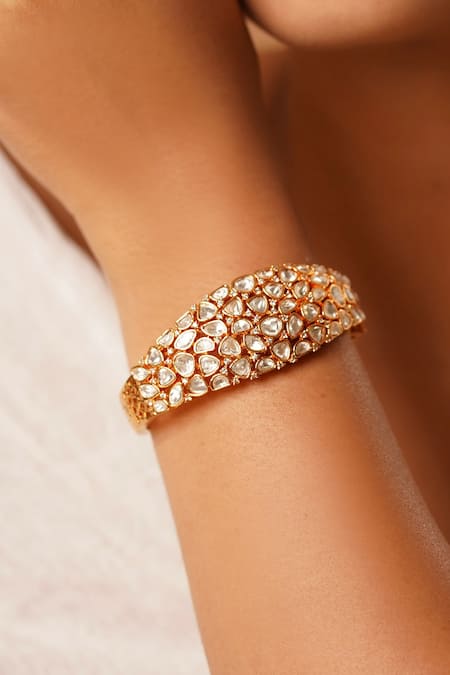 MRJEWELS Imitation Diamond Embellished Bracelet 
