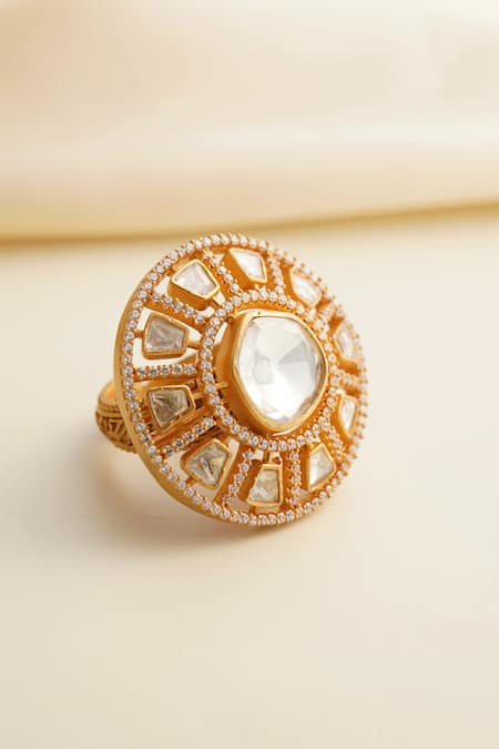 MRJEWELS Saanvi Moissanite Ring 