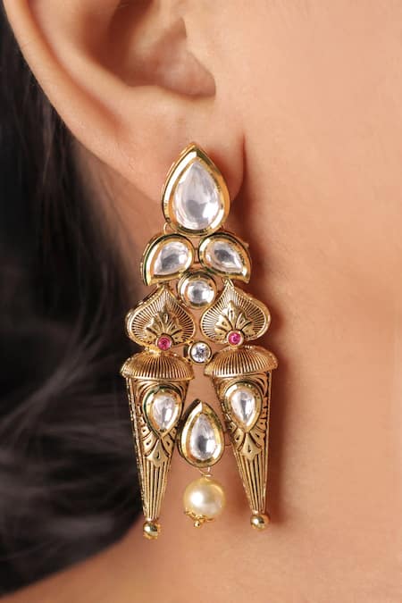 MRJEWELS Antique Royal Heritage Necklace Set 