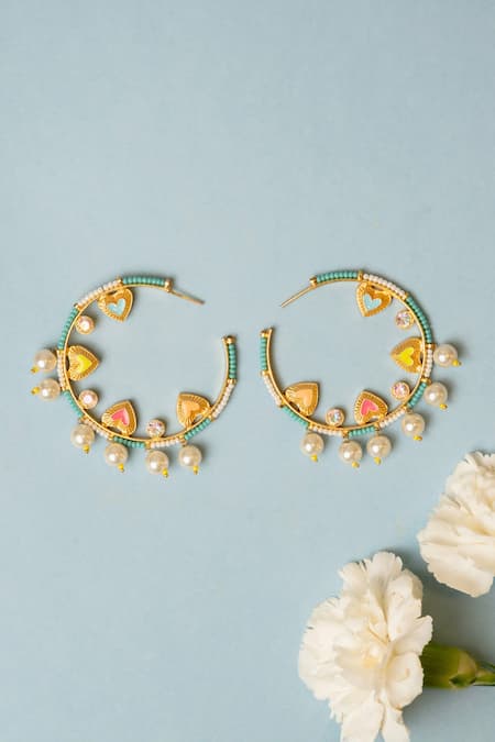 Bauble Bazaar Love Is Enough Earrings 