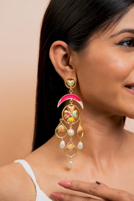 Bauble Bazaar Written For You Earrings 