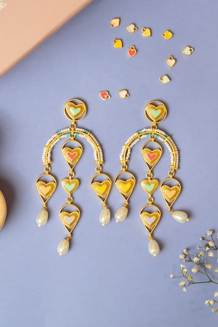 Bauble Bazaar The Whole Story Earrings 