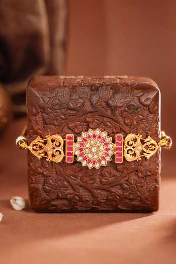 Riana Jewellery Floral Work Choker 