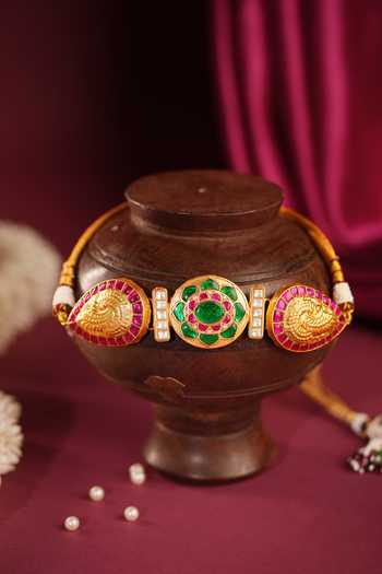 Riana Jewellery Floral Pattern Choker 