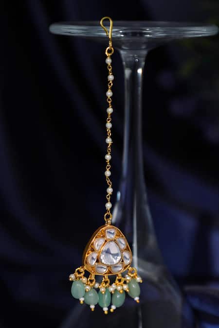 Riana Jewellery Kundan Embedded Maangtikka 