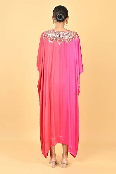 KEITH GOMES Embellished Yoke Kaftan 
