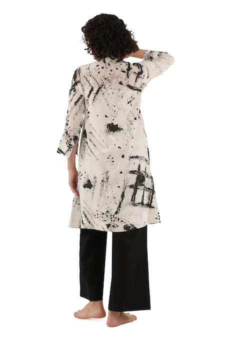 Khat Abstract Print Kurta & Pant Set 