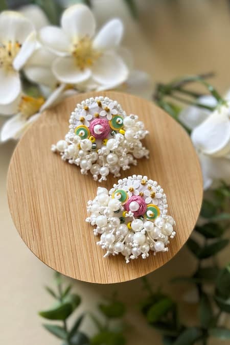 KIHOY Juliet Embroidered Earrings 